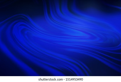 Dark BLUE vector abstract bright texture. Modern abstract illustration with gradient. Elegant background for a brand book.
