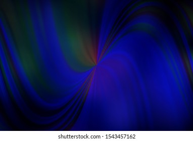 Dark BLUE vector abstract bright texture. Modern abstract illustration with gradient. Background for a cell phone.