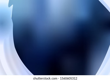 Dark BLUE vector abstract bright pattern. Modern abstract illustration with gradient. New design for your business.