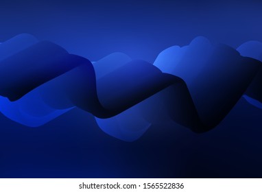 Dark BLUE vector abstract bright texture. Abstract colorful illustration with gradient. Background for a cell phone.