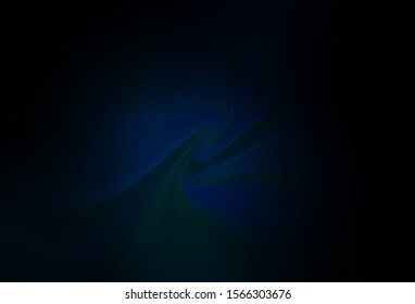 Dark BLUE vector abstract bright template. Modern abstract illustration with gradient. Smart design for your work.