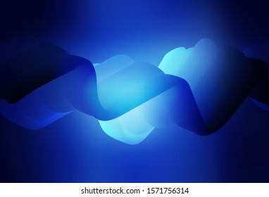 Dark BLUE vector abstract bright texture. Creative illustration in halftone style with gradient. New design for your business.