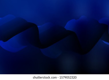 Dark BLUE vector abstract bright pattern. New colored illustration in blur style with gradient. Background for a cell phone.