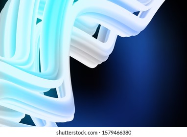 Dark BLUE vector abstract bright texture. An elegant bright illustration with gradient. The best blurred design for your business.