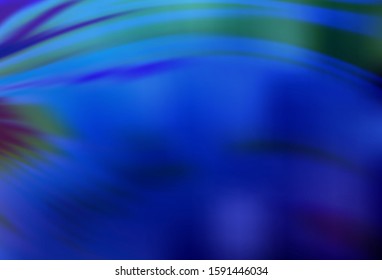 Dark BLUE vector abstract bright pattern. New colored illustration in blur style with gradient. New way of your design.
