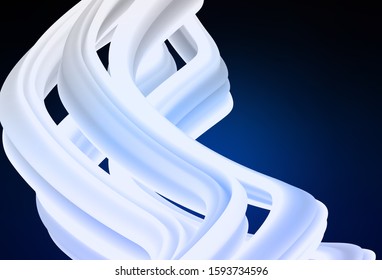 Dark BLUE vector abstract bright template. Creative illustration in halftone style with gradient. The best blurred design for your business.