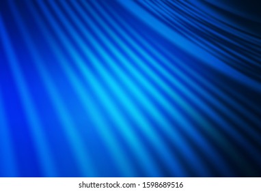 Dark BLUE vector abstract bright texture. A completely new colored illustration in blur style. New style design for your brand book.