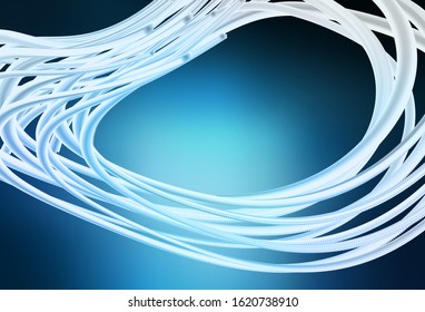 Dark BLUE vector abstract bright template. Colorful abstract illustration with gradient. Blurred design for your web site.