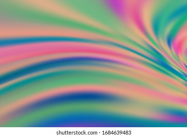 Dark BLUE vector abstract bright pattern. Creative illustration in halftone style with gradient. New way of your design.