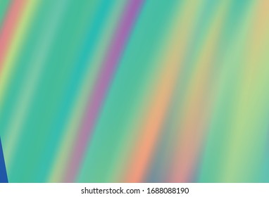 Plantilla de brillo abstracto de vector azul oscuro. Una ilustración de color completamente nueva en un estilo borroso. Nuevo diseño de estilo para su libro de marca.