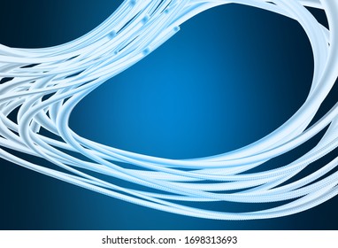 Dark BLUE vector abstract bright pattern. New colored illustration in blur style with gradient. New way of your design.