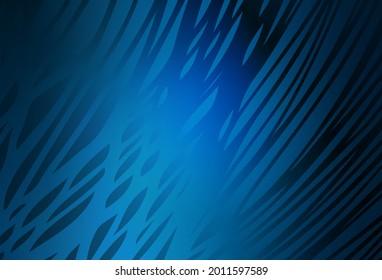 Dark BLUE vector abstract bright template. Colorful illustration in abstract style with gradient. New style design for your brand book.