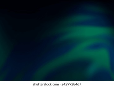 Dark BLUE vector abstract bright template. A completely new color illustration in a bokeh style. A completely new template for your design.