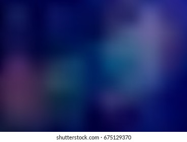 DARK BLUE vector abstract bright template. An elegant bright illustration with gradient. The blurred design can be used for your web site.