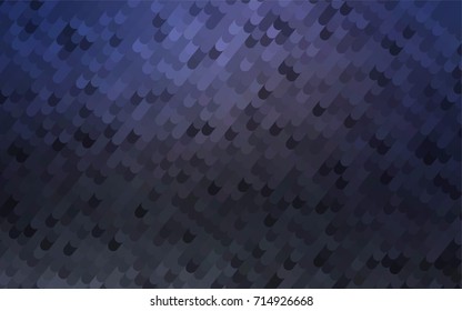 Dark BLUE vector abstract cambered background. Creative geometric illustration in Origami style with gradient. A completely new template for your business design.