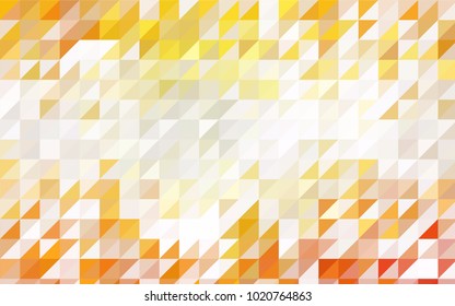 Dark BLUE vector abstract colorful background, which consist of triangles. Pattern with colored triangles on white background.