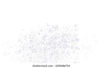 Dark BLUE vector abstract colorful background, which consist of triangles. Pattern with colored triangles on white background.