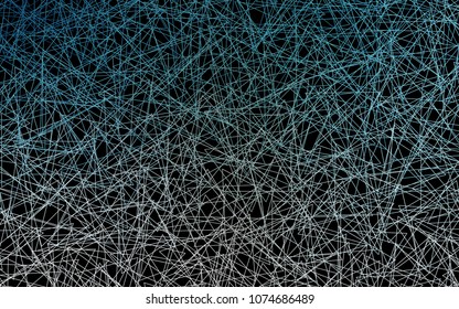 Dark BLUE vector abstract colorful background, which consist of triangles. Pattern with colored triangles on white background.