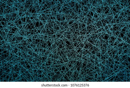 Dark BLUE vector abstract colorful background, which consist of triangles. Pattern with colored triangles on white background.