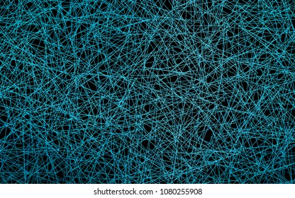 Dark BLUE vector abstract colorful background, which consist of triangles. Pattern with colored triangles on white background.