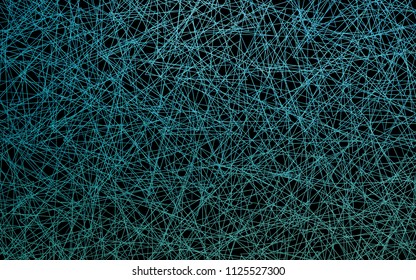 Dark BLUE vector abstract colorful background, which consist of triangles. Pattern with colored triangles on white background.