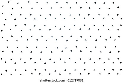 DARK BLUE vector abstract colorful background, which consist of triangles. Pattern with colored triangles on white background.