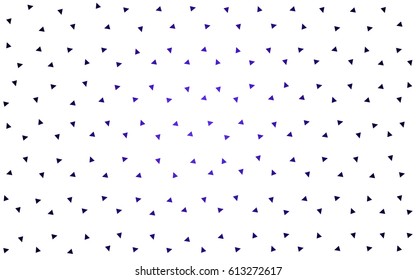 DARK BLUE vector abstract colorful background, which consist of triangles. Pattern with colored triangles on white background.