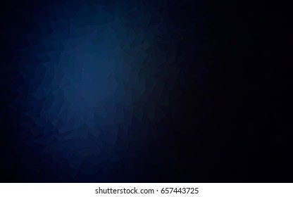 Dark BLUE vector abstract colorful background, which consist of triangles. Pattern with colored triangles on white background. Dark BLUE vector abstract colorful background, which consist of triangles. Pattern with colored triangles on white background.
