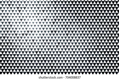 Dark BLUE vector abstract colorful background, which consist of triangles. Pattern with colored triangles on white background.