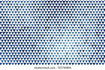 Dark BLUE vector abstract colorful background, which consist of triangles. 