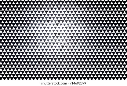 Dark BLUE vector abstract colorful background, which consist of triangles. Pattern with colored triangles on white background.