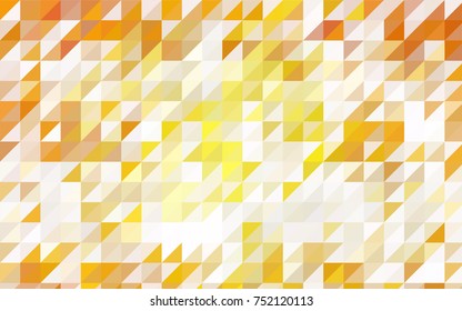 Dark BLUE vector abstract colorful background, which consist of triangles. Pattern with colored triangles on white background.