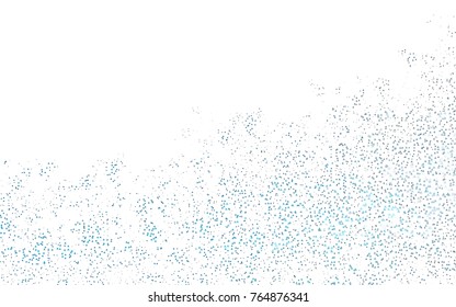 Dark BLUE vector abstract colorful background, which consist of triangles. Pattern with colored triangles on white background.