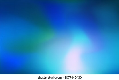 Dark BLUE vector abstract cover. Modern geometrical abstract illustration with gradient. The completely new template can be used for your brand book.