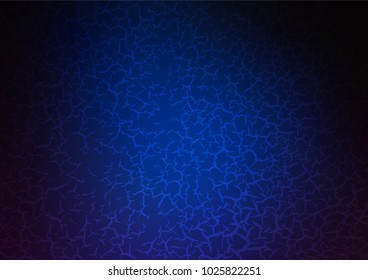 Dark BLUE vector abstract doodle pattern. Geometric doodle illustration in Origami style with gradient. The doodle design can be used for your web site.
