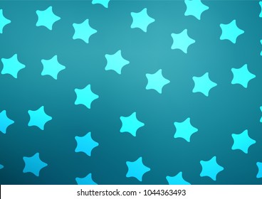 Dark BLUE vector abstract doodle pattern. Sketchy hand drawn doodles on blurred background. The best blurred design for your business.