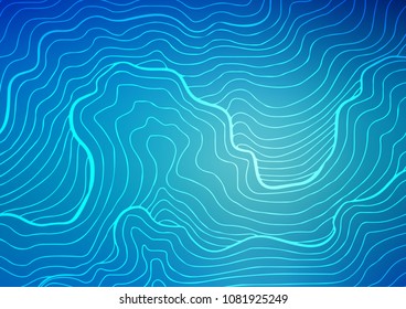 Dark BLUE vector abstract doodle template. Sketchy hand drawn doodles on blurred background. The template can be used as a background for cell phones.