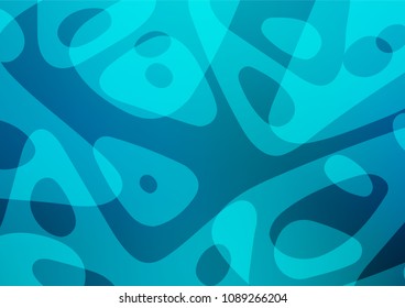 Dark BLUE vector abstract doodle pattern. Sketchy hand drawn doodles on blurred background. Brand-new style for your business design.