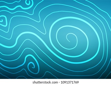 Dark BLUE vector abstract doodle texture. Sketchy hand drawn doodles on blurred background. Brand-new style for your business design.