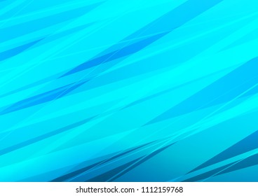 Dark BLUE vector abstract doodle template. Colorful illustration in abstract style with doodles and Zen tangles. A completely new template for your business design.