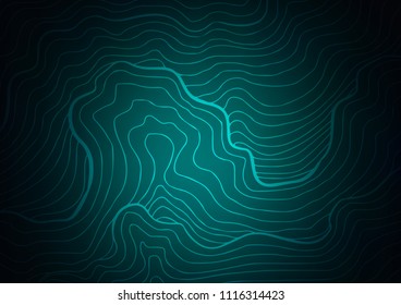 Dark BLUE vector abstract doodle background. Decorative shining illustration with doodles on abstract template. A new texture for your design.