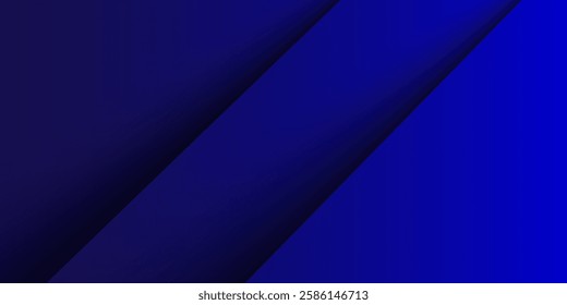 Dark Blue vector abstract geometrical shape modern background.
