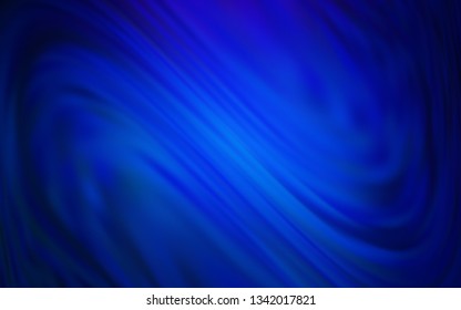 Dark BLUE vector abstract layout. An elegant bright illustration with gradient. Background for designs.