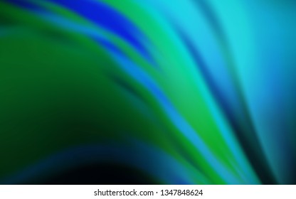 Dark BLUE vector abstract layout. Glitter abstract illustration with gradient design. New style for your business design.