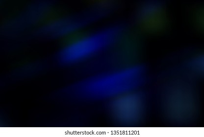 Dark BLUE vector abstract layout. An elegant bright illustration with gradient. Blurred design for your web site.