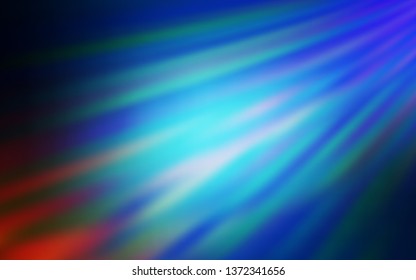 Dark BLUE vector abstract layout. Creative illustration in halftone style with gradient. New design for your business.