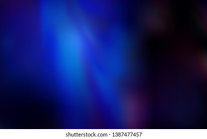 Dark BLUE vector abstract layout. Shining colored illustration in smart style. The best blurred design for your business.