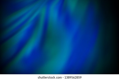Dark BLUE vector abstract layout. Shining colored illustration in smart style. The best blurred design for your business.