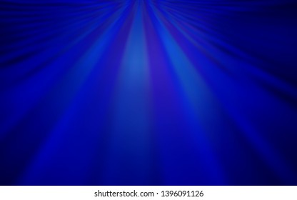 Dark BLUE vector abstract layout. Creative illustration in halftone style with gradient. Background for designs.