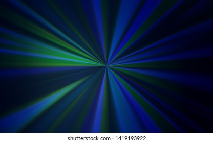 Dark BLUE vector abstract layout. Colorful abstract illustration with gradient. New way of your design.